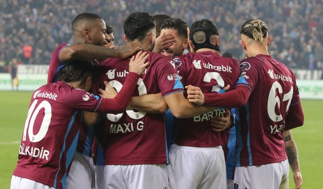 Trabzonspor farklı kazandı