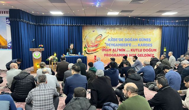 İstanbul’da Hz. Ali’nin doğum günü kutlandı