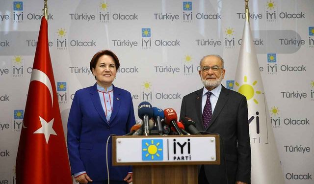 Temel Karamollaoğlu'ndan Meral Akşener'e ziyaret