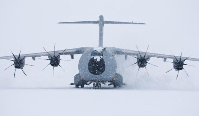 Hava yardım koridorunda 154 sorti destek uçuşu yapıldı