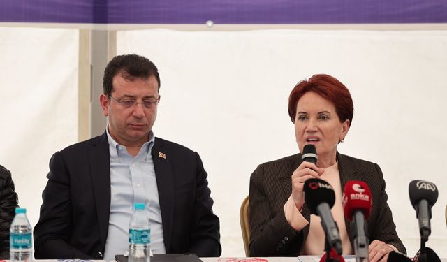 Akşener'den Hatay'da birlik vurgusu