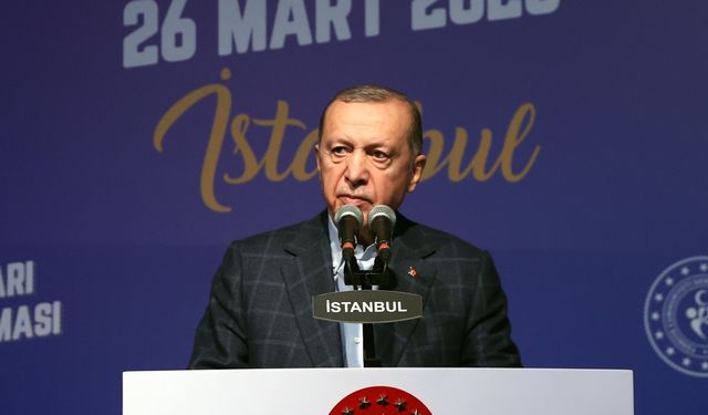 Cumhurbaşkanı Erdoğan, "Amacımız 1 yıl içinde 650 bin konut inşa etmek"