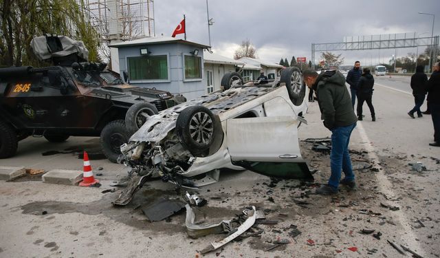 Bir yılda 1 milyon 232 bin trafik kazası meydana geldi