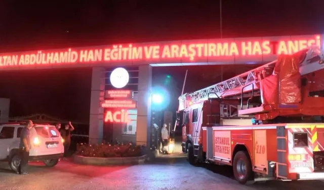 Sultan Abdülhamid Han Hastanesi'ndeki yangında can kaybı 3 oldu