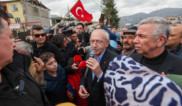 Kılıçdaroğlu'ndan deprem bölgesinde 14 Mayıs mesajı