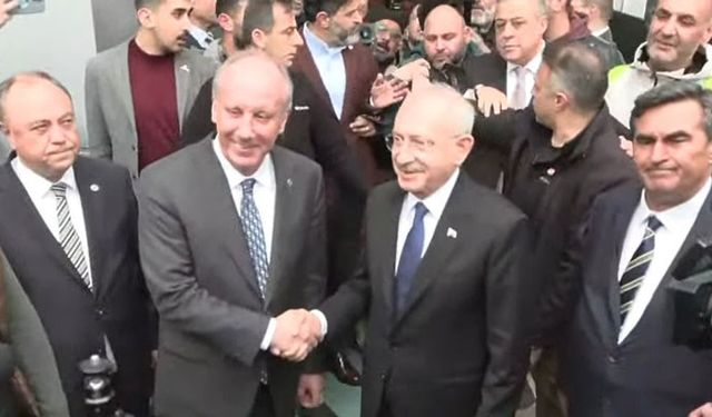 Kılıçdaroğlu'ndan İnce'ye ziyaret