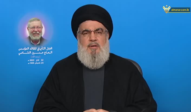 Nasrallah: Irak'ın direnişi ve İran'ın istikrarı ABD'yi başarısızlığa uğrattı