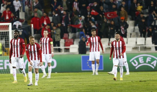 Sivasspor Avrupa'ya veda etti