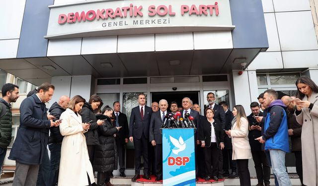 AK Parti'den DSP'ye ziyaret