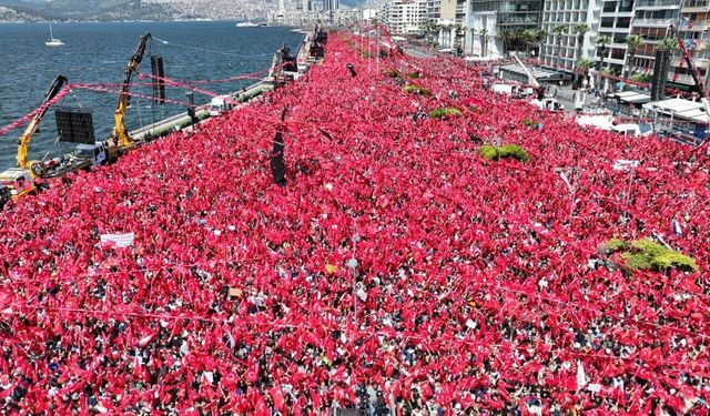 Millet İttifakı'ndan İzmir'de miting: Birlikte kazanacağız!