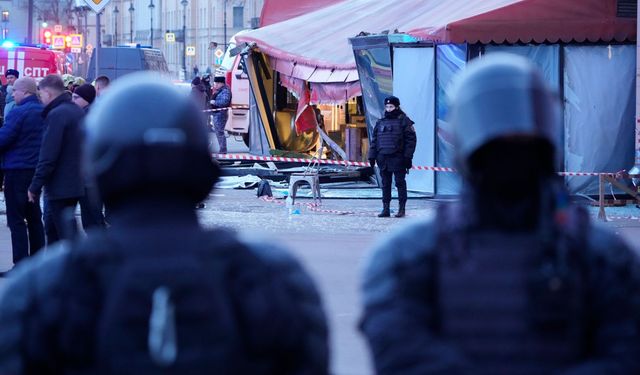 Rusya'nın St. Petersburg kentindeki patlamada bir kişi öldü