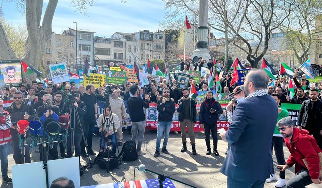 Fatih'te "Dünya Kudüs Günü" yürüyüşü