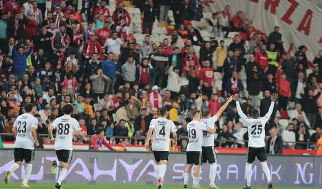 Beşiktaş Antalya’da geriden geldi