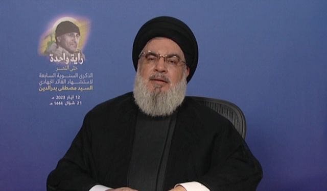 Nasrallah Gazze'deki saldırılara ve Suriye'deki gelişmelere değindi