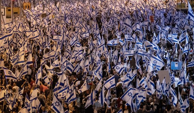 İşgal rejiminde protestolarını sürdürüyor