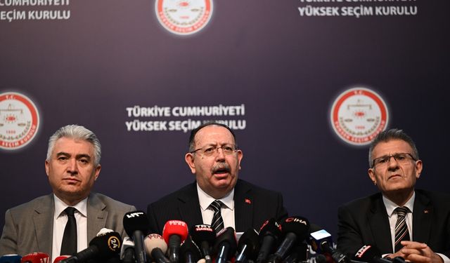 YSK başkanı Ahmet Yener: Seçim 2'inci tura kaldı