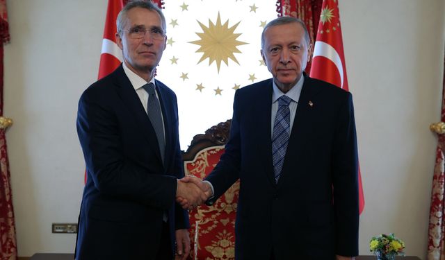 Cumhurbaşkanı Erdoğan, Stoltenberg ile görüştü