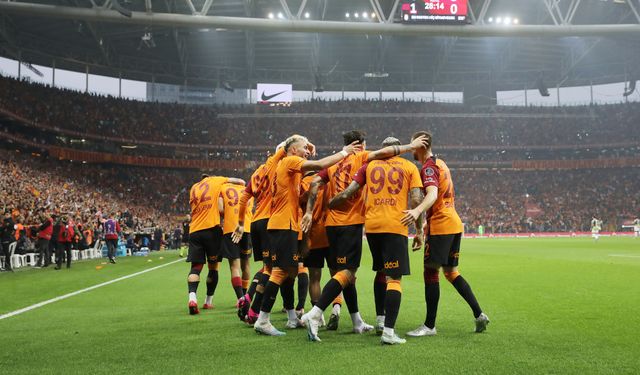 Derbide zafer Galatasaray'ın