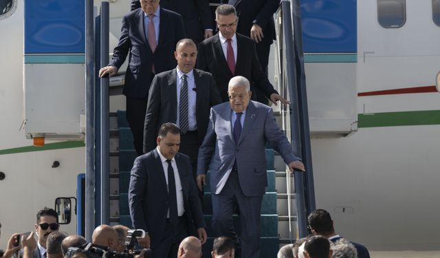 Mahmud Abbas Türkiye'ye geldi