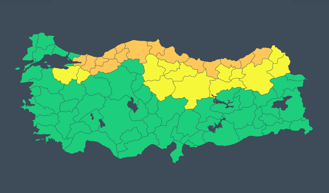 Meteoroloji'den 28 kent için uyarı