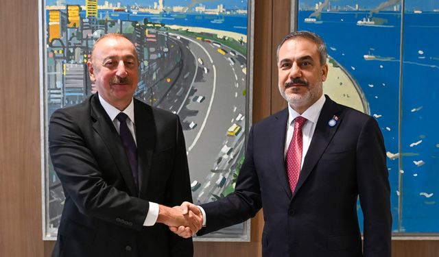 Dışişleri Bakanı Fidan, Aliyev ile görüştü