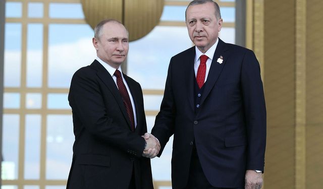 Cumhurbaşkanı Erdoğan Putin'le görüştü