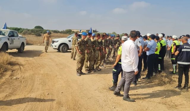 BM Barış Gücü ile KKTC polisi karşı karşıya geldi