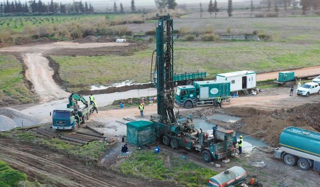 Deprem bölgesinde açılan kuyulardan günde 165 bin 715 ton içme suyu sağlanıyor