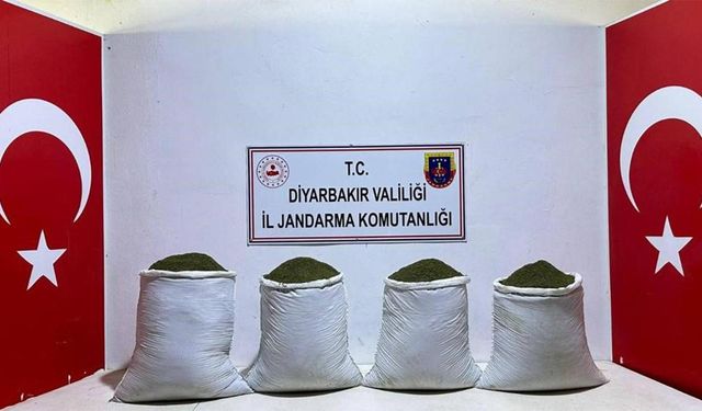 Diyarbakır'da 117 kilogram uyuşturucu ele geçirildi