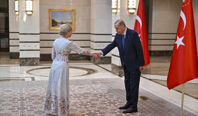 İsveç'in Ankara Büyükelçisi'nden Cumhurbaşkanı Erdoğan'a güven mektubu