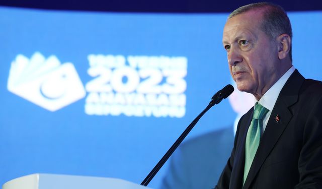 Cumhurbaşkanı Erdoğan'dan yeni anayasa açıklaması