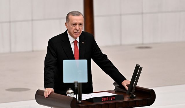 Cumhurbaşkanı Erdoğan TBMM'ye hitap etti