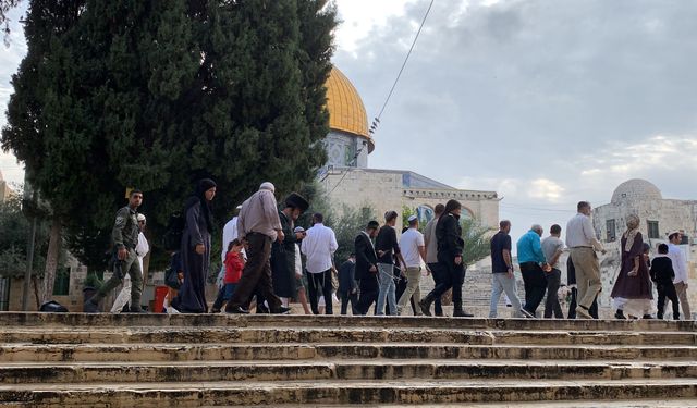 2 bin 790 Siyonist Yahudi Mescid-i Aksa'ya baskın düzenledi