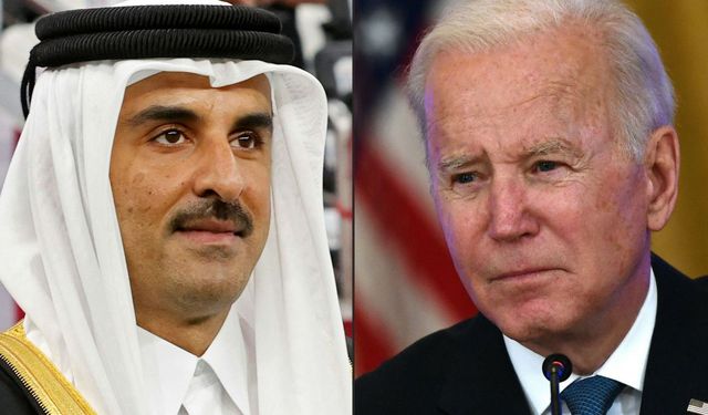 Biden, Katar Emiri Şeyh Temim ile telefonda görüştü