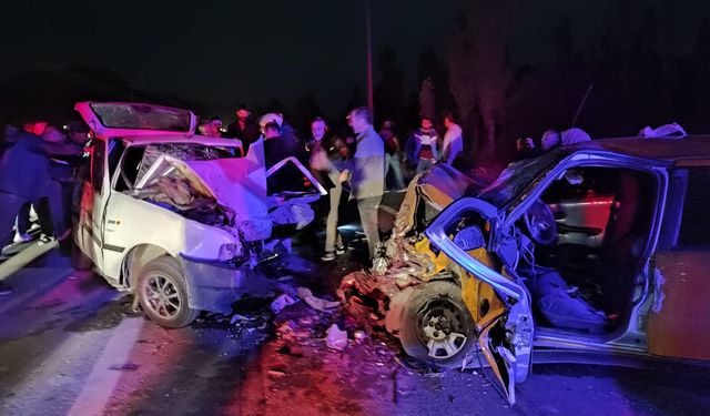 Konya’da 3 araç birbirine girdi: 1 ölü, 3 yaralı