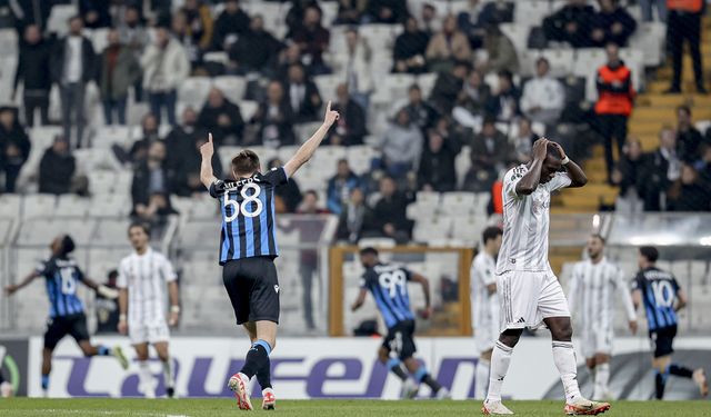 Beşiktaş Club Brugge'a evinde farklı yenildi