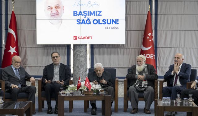 Saadet Partisi'nde, milletvekili Bitmez için taziye programı düzenlendi