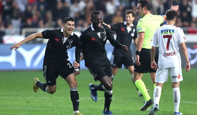 Beşiktaş, deplasmanda Hatayspor'u 2-1 mağlup etti