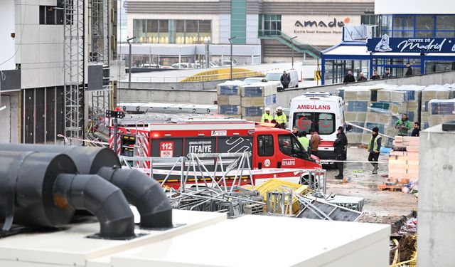 Ankara'da inşaatın 30. katından düşen 2 işçi hayatını kaybetti