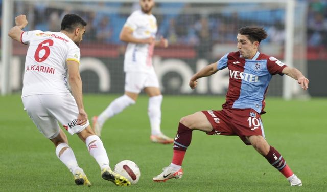 Trabzonspor Kendi evinde kaybetti