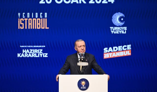 Cumhurbaşkanı Erdoğan partisinin İstanbul ilçe adaylarını tanıttı