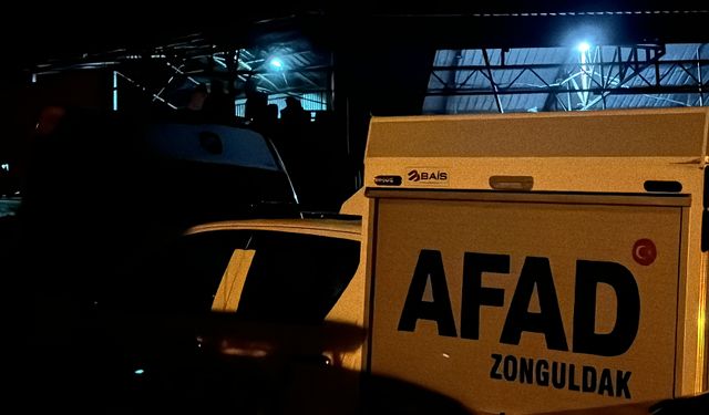 Zonguldak'ta maden ocağında göçük