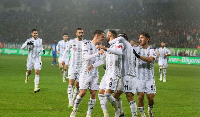 Beşiktaş Rize’de farklı kazandı
