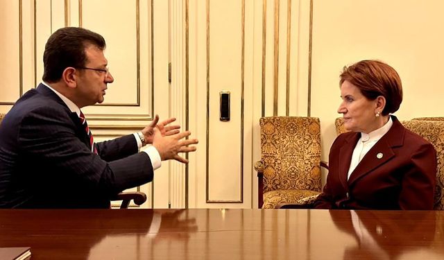 İmamoğlu'ndan Akşener'e 'afiş' yanıtı