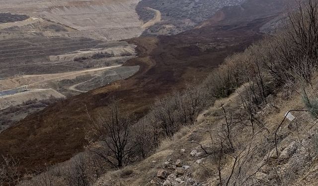 Erzincan'da altın madeninde heyelan meydana geldi: 9 kişi toprak altında