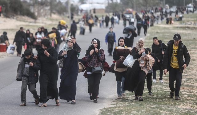 Gazze İçişleri Bakanlığı: İşgalci İsrail'in Gazze'yi tahliye etme çağrısı psikolojik terör