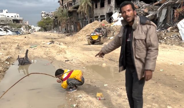 Gazze'de su tehlikesi: Çamurlu sular içilmeye başlandı