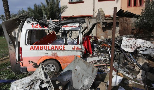 Filistin Kızılayı: Gazze'nin kuzeyinde ambulanslar hizmet veremiyor