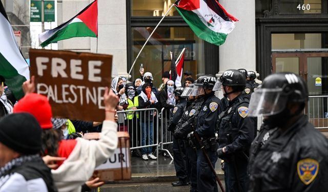 ABD'de Yale Üniversitesi'ndeki Filistin'e destek gösterisinde 40 kişi gözaltına alındı