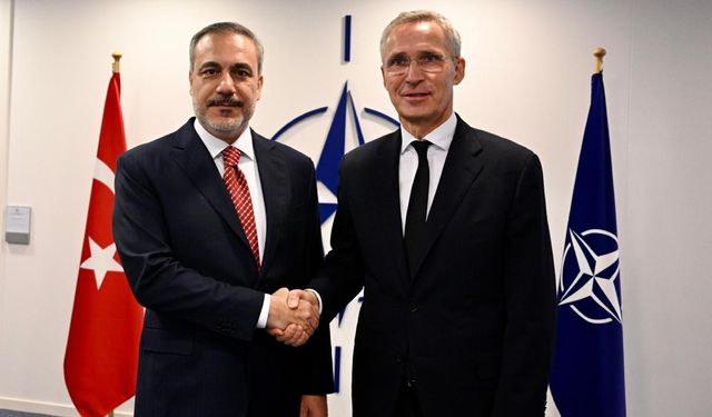 Bakan Fidan, Stoltenberg’le görüştü